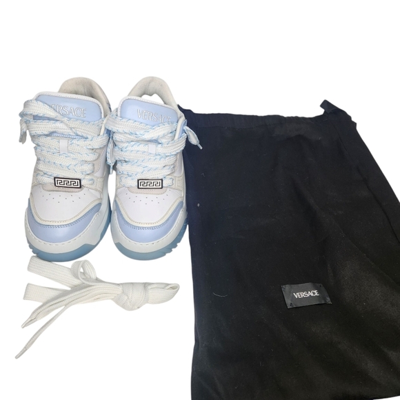 VERSACE Odissea Suede Sneaker - Picture 15 of 16